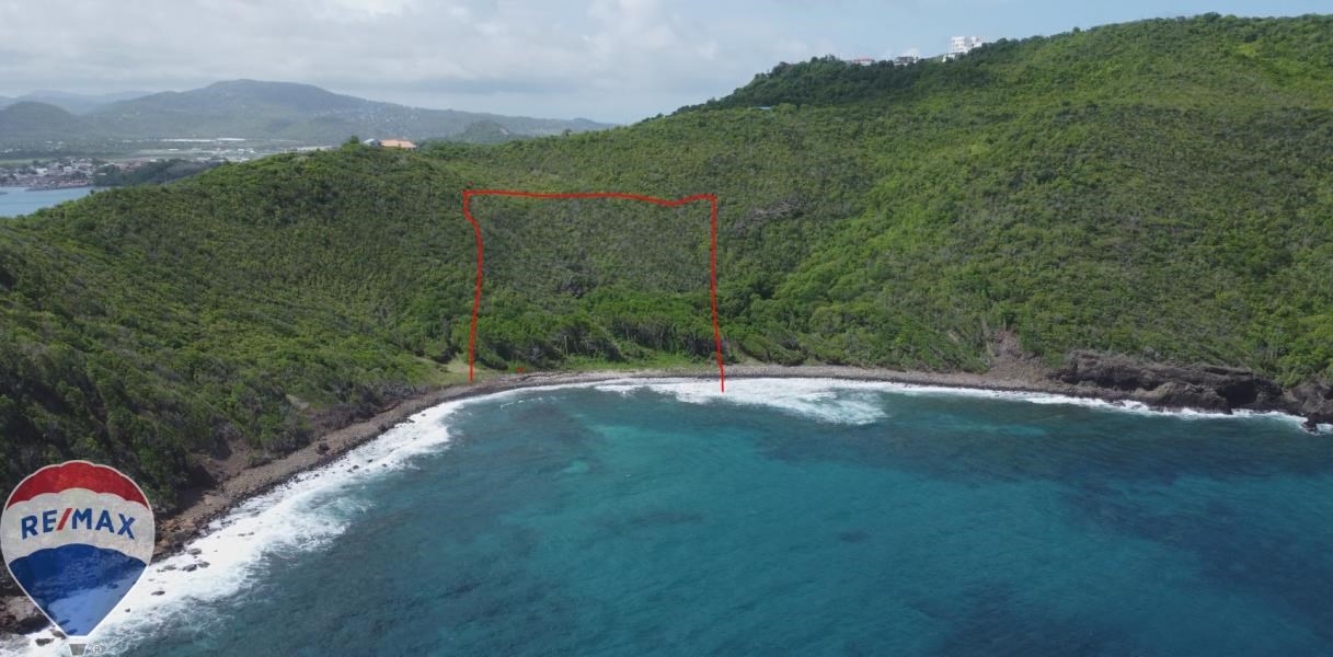 RE/MAX real estate, Saint Lucia, Vieux Fort, BEACH & OCEAN FRONT PROPERTY FOR SALE IN MOULE A CHIQUE